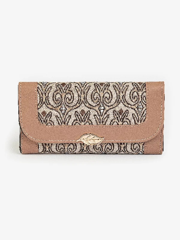 Bags With Discounts Arabesque Print Wallet