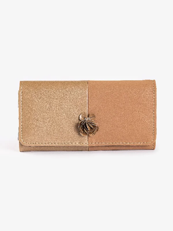 Affordable Bags For Budget Shoppers Floral Embellished Wallet