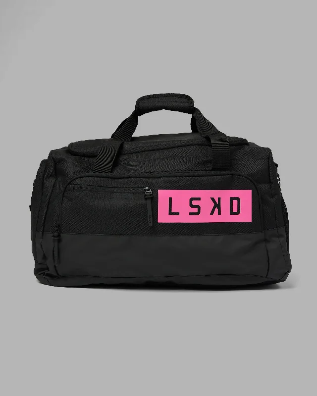 High-Quality Bags Rep Duffle Bag 50L - Black-Flamingo