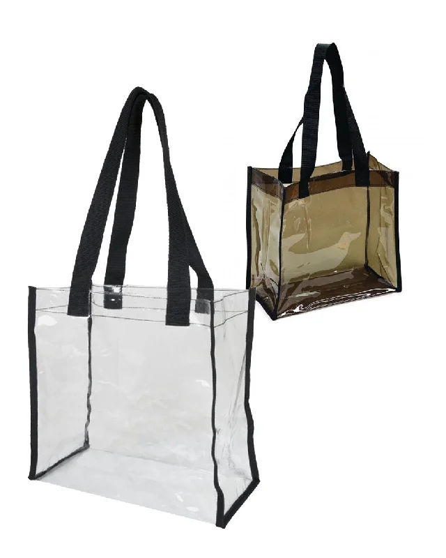 Tote Bag For Everyday Use 6 ct Transparent Stadium Approved Clear Tote Bags - By Bundle Tote Bag For Everyday Use 6 ct Transparent Stadium Approved Clear Tote Bags - By Bundle