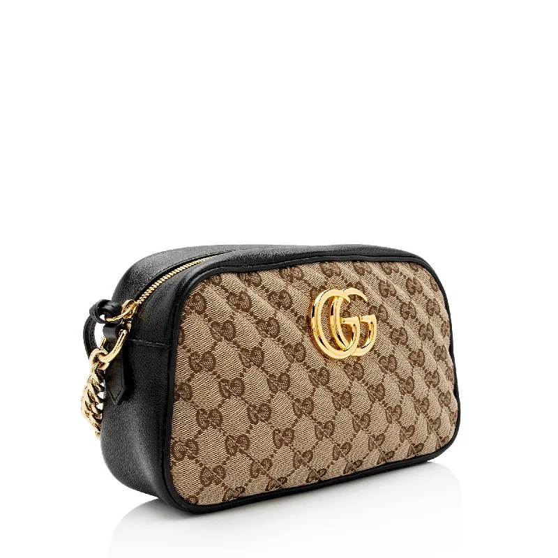Vibrant Bags With Discounts Gucci GG Canvas Marmont Small Shoulder Bag (SHF-WOBoDJ) Vibrant Bags With Discounts Gucci GG Canvas Marmont Small Shoulder Bag (SHF-WOBoDJ)