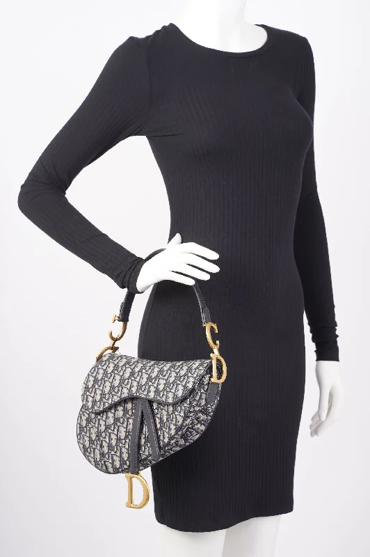 Limited-Time Offer On Trendy Bags Christian Dior Saddle Bag Oblique