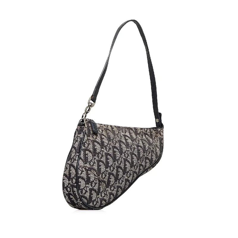 Cyber Monday Discounts On Bags Dior Oblique Mini Saddle (SHG-Gn50Lw)