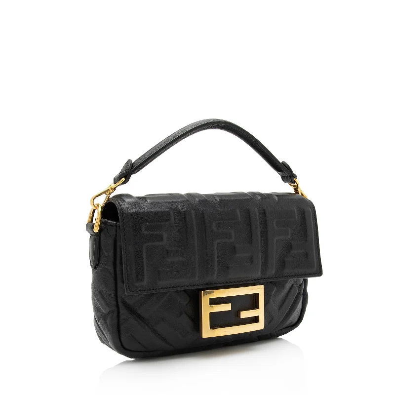 Urban Bags For City Life And Streetwear Fashion Fendi FF Embossed 1974 Mini Baguette Shoulder Bag (SHF-st6LPG) Urban Bags For City Life And Streetwear Fashion Fendi FF Embossed 1974 Mini Baguette Shoulder Bag (SHF-st6LPG)