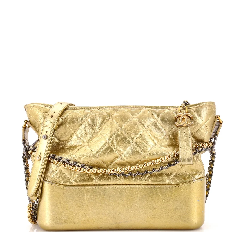 Luxurious But Budget-Friendly Bags Gabrielle Hobo Quilted Metallic Aged Calfskin Medium Luxurious But Budget-Friendly Bags Gabrielle Hobo Quilted Metallic Aged Calfskin Medium